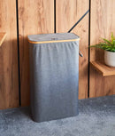 Kosz na pranie, wyjmowany worek wewnętrzny, smukły design, 75 l