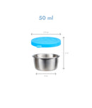 Set 6 recipiente sosuri, inox